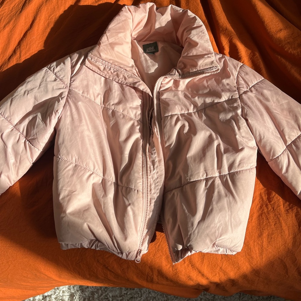 Pink Puffer Jacket